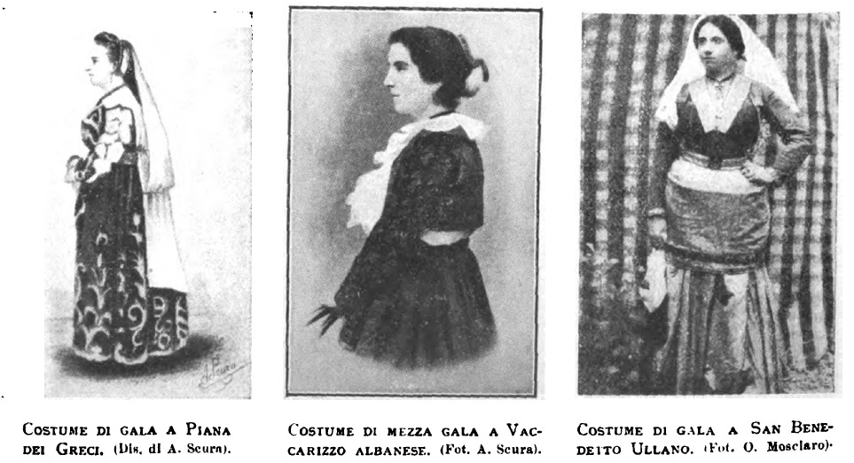 , Kostumet e grave arbëreshe në fotografinë e Francesco Marchiano në 1913-tën